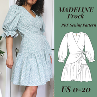 Madeline Frock PDF Pattern - Lydia Naomi