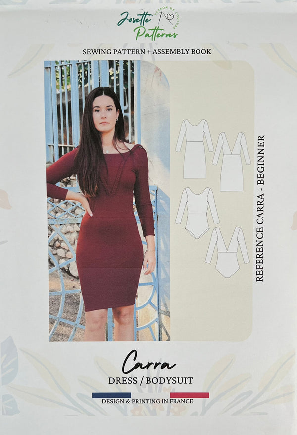 Carra - Womens Dress / Bodysuit - Josette Patterns