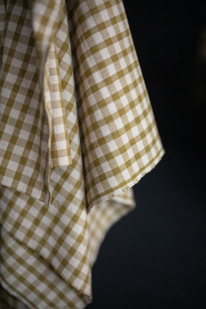 Limonada Check Handwoven Indian Cotton - Merchant & Mills