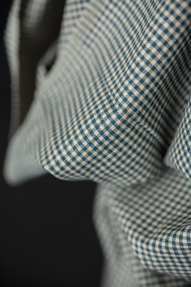 Terra Mini Gingham Handwoven Indian Cotton - Merchant & Mills