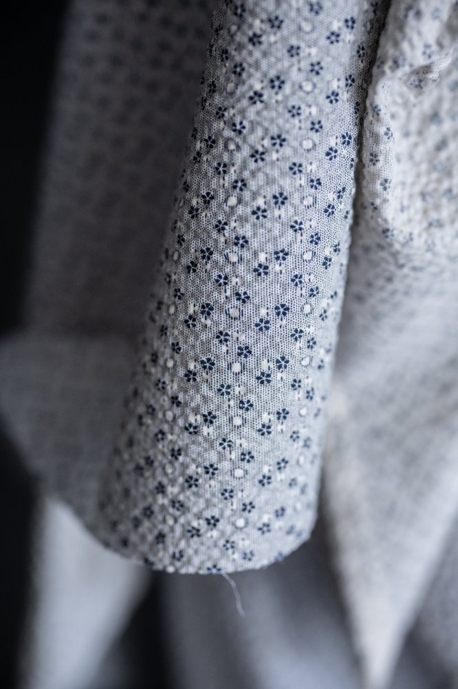 Bluets Hana Seersucker Japanese Organic Cotton - Merchant & Mills