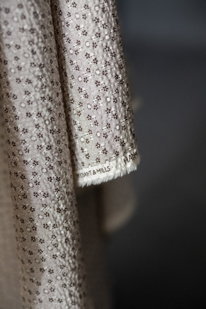 Coco Hana Seersucker Japanese Organic Cotton - Merchant & Mills