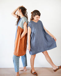 Collage Gather Dress PDF Pattern - Matchy Matchy Sewing Club