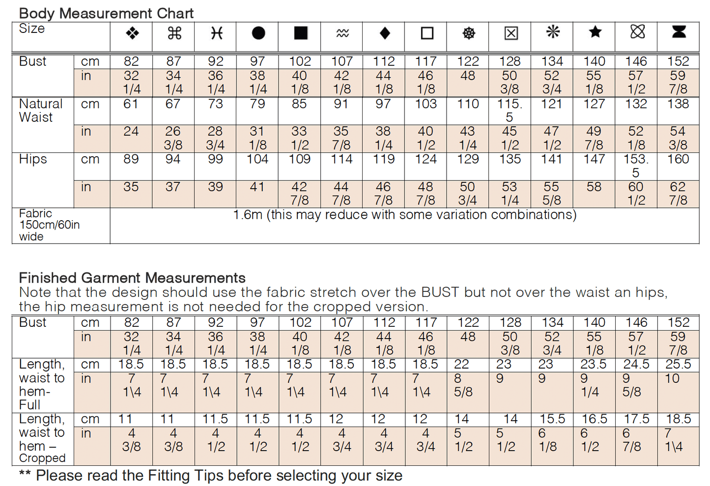 Essential Edit Top Sewing Pattern - Size Me