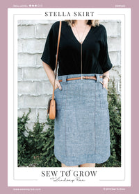 Stella Skirt - Paper Pattern - Sew to Grow