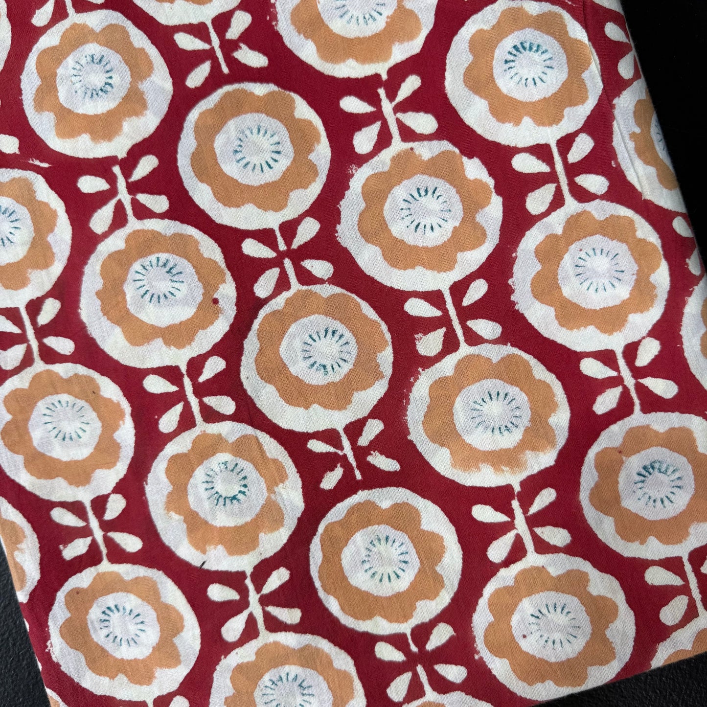 Festival Bloom - Bagru Indian Cotton Block Print