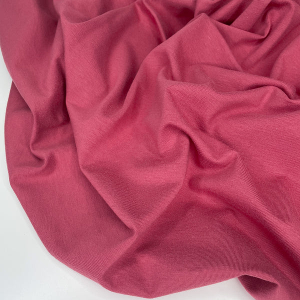 Cotton/TENCEL™ Modal Spandex Jersey - Rose