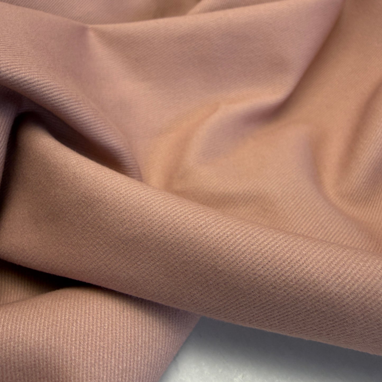 100% Cotton Soft Twill - 270 gsm - Cameo Pink