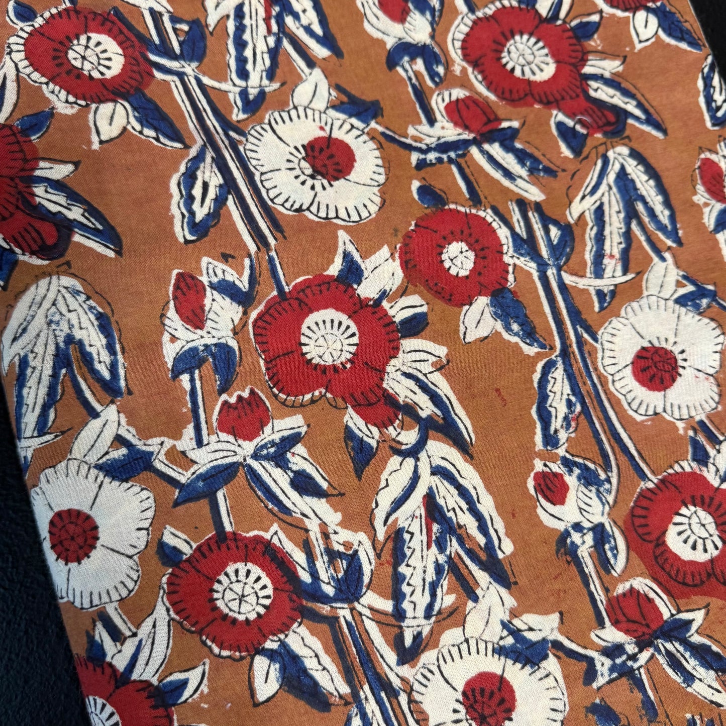 Clayfield Vines - Bagru Indian Cotton Block Print