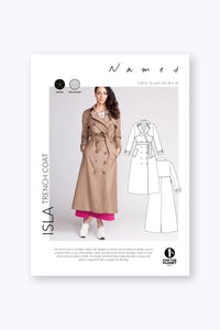 Isla Trench Coat - PDF Pattern - Named Clothing