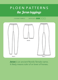 Jorun Leggings PDF Pattern - Ploen Patterns