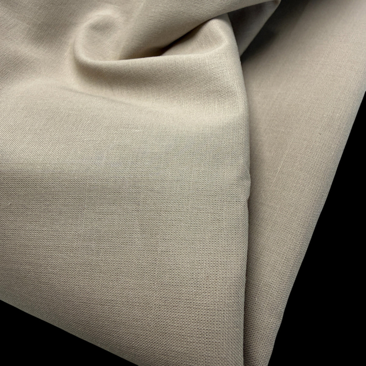 Organic Cotton Voile - 75 gsm - Warm Stone