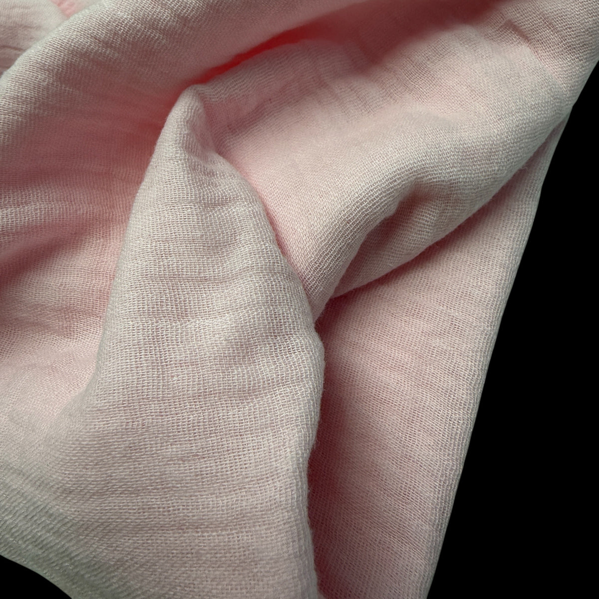 Organic Cotton Double Gauze - 120 GSM - Pinky