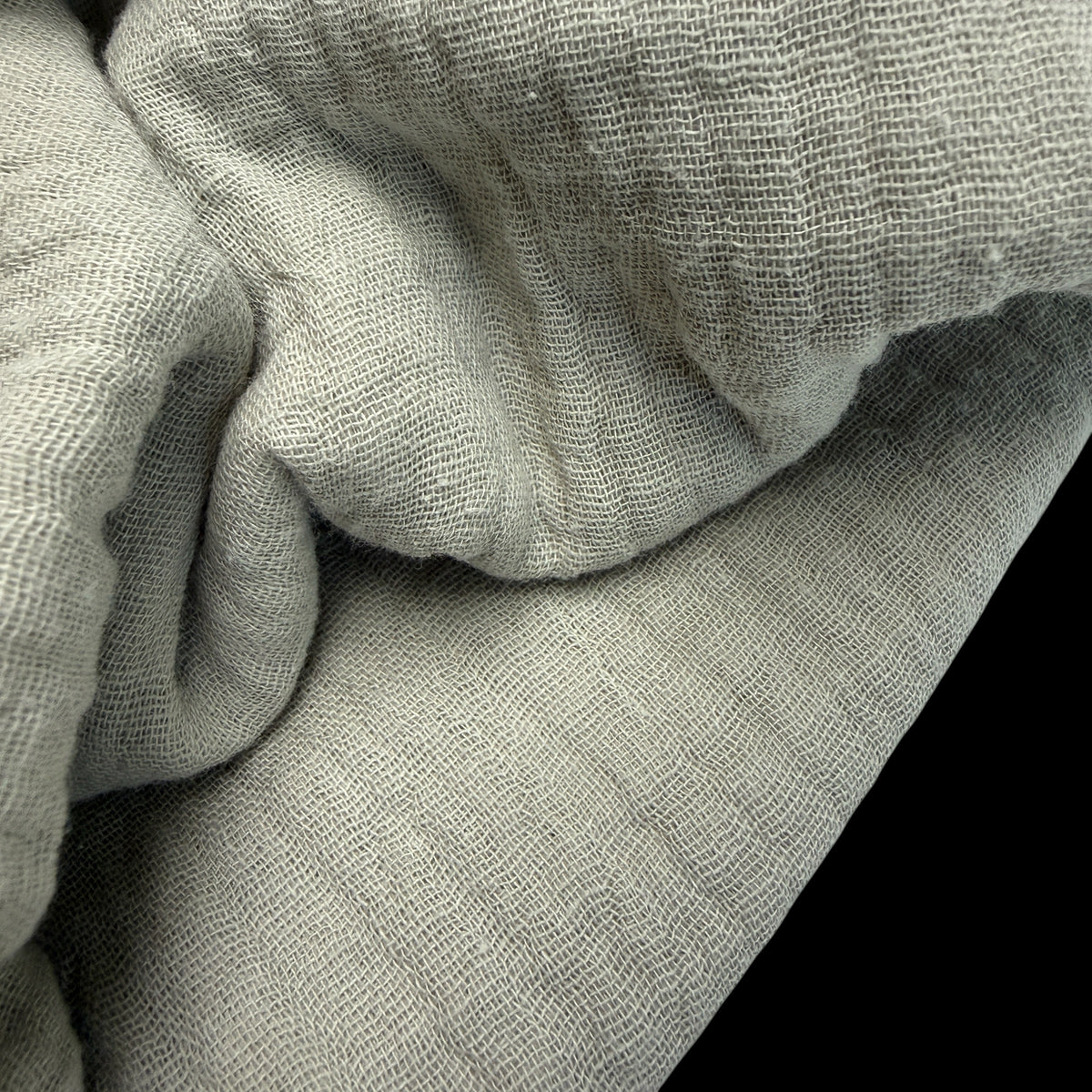 Organic Cotton Double Gauze - 120 GSM - Pebble