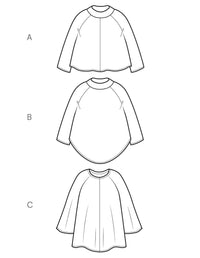 The Flared Tunic and Top - PDF Pattern - The Makers Atelier