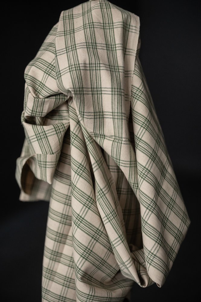 Atlas Check Handwoven Indian Cotton - Merchant & Mills - Simplifi Fabric