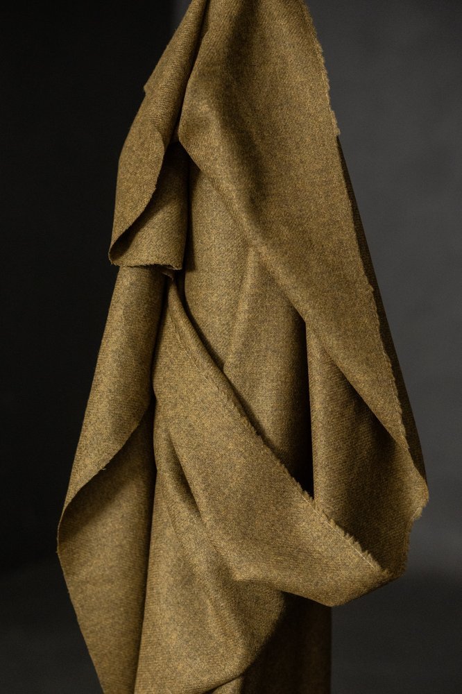 Comice Green British Wool - Merchant & Mills - Simplifi Fabric