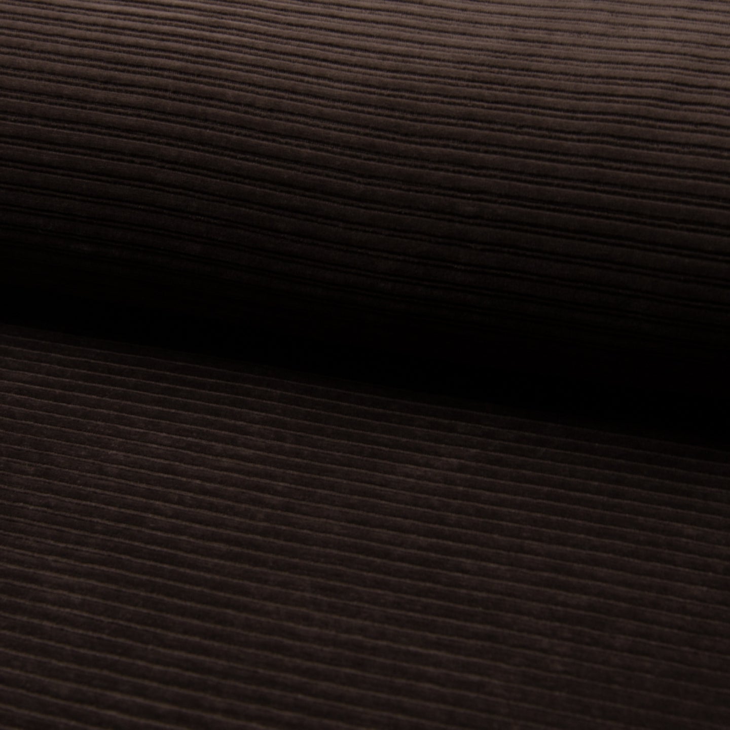 Corduroy Jersey - European Import - Dark Brown - Simplifi Fabric