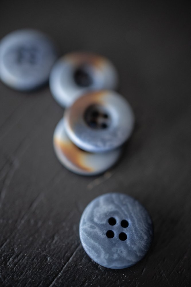 Denim Blue - Corozo Button - Merchant & Mills - 15mm, 18mm & 20mm