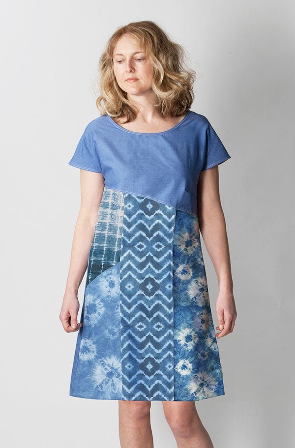 Essential Denim Dress - Paper Sewing Pattern - Sew Different - Simplifi Fabric