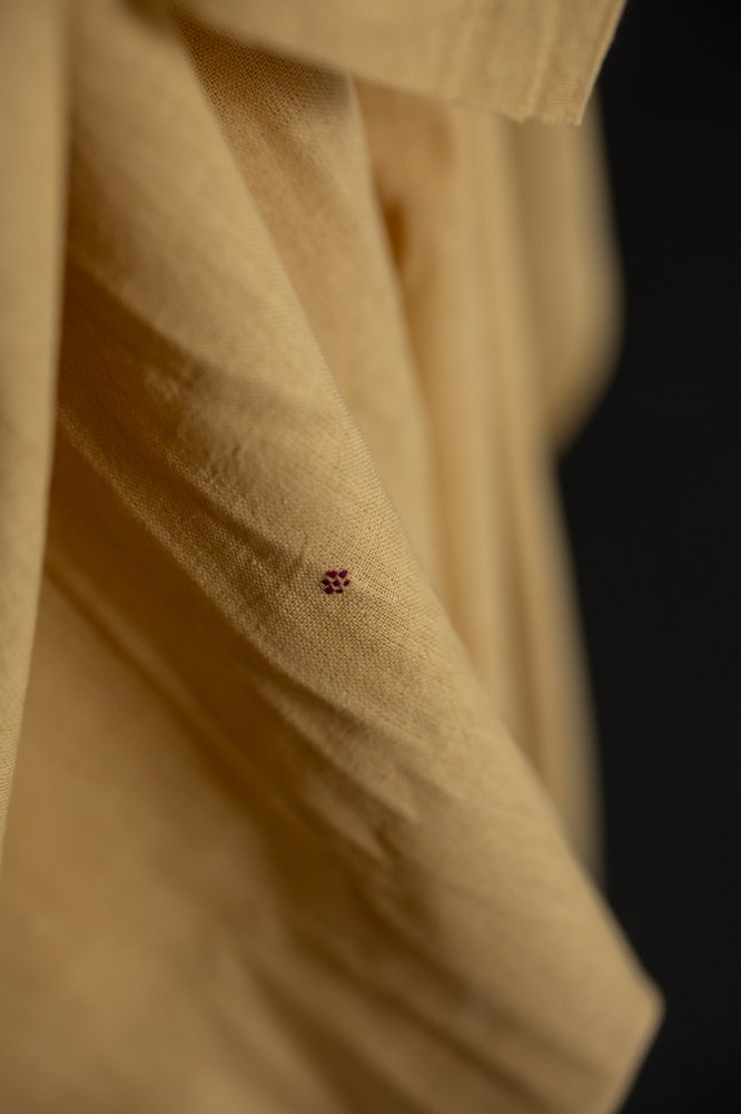 Honey Bee Extra Weft Handwoven Indian Organic Cotton - Merchant & Mills - Simplifi Fabric