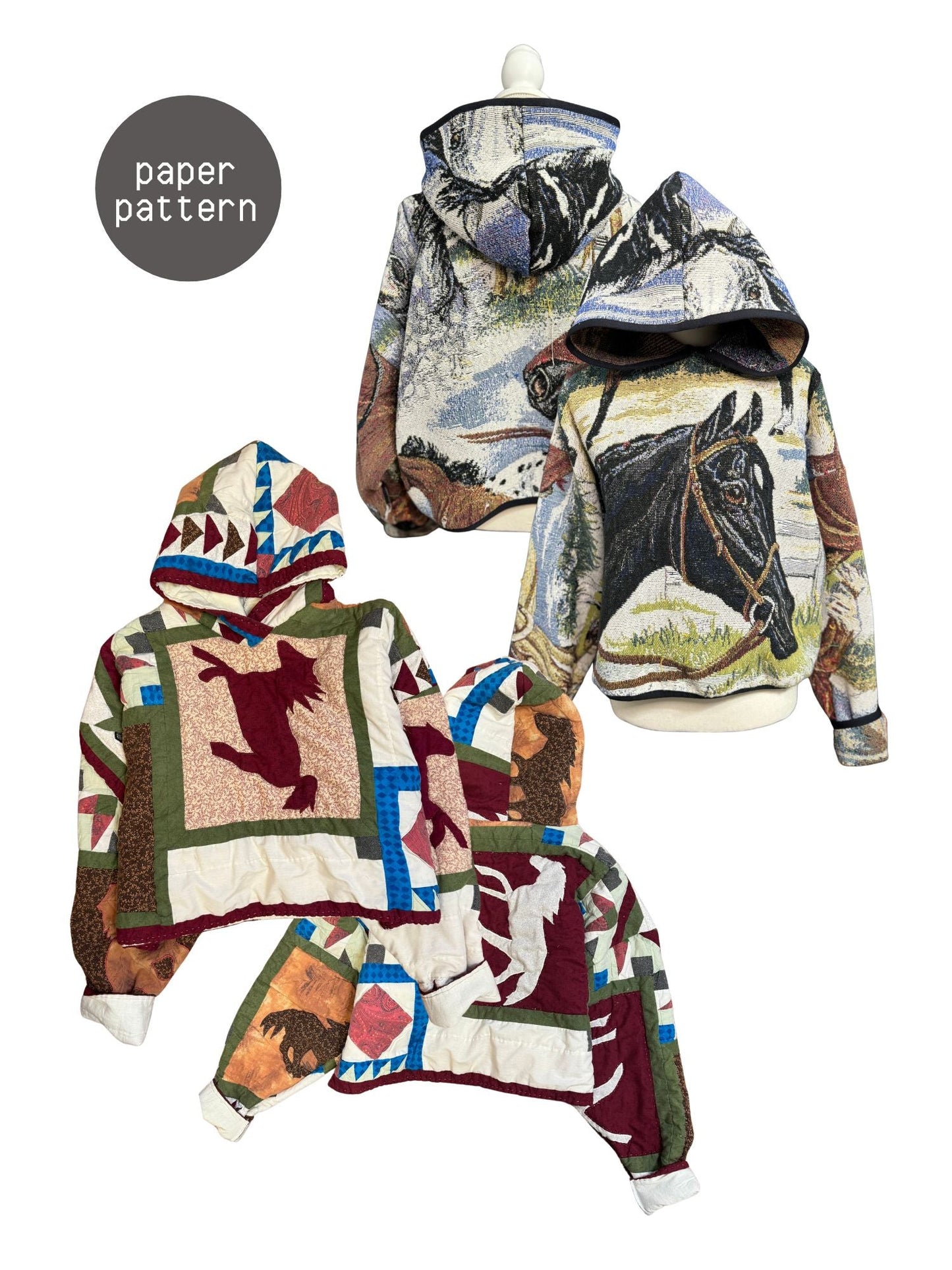 Hoodie - Paper Pattern - Hot Girl Quilting - Simplifi Fabric