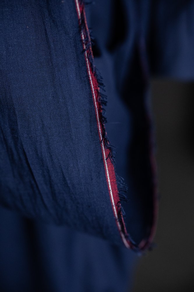 Indigo Sheer Indian Cotton Voile - Merchant & Mills - Simplifi Fabric