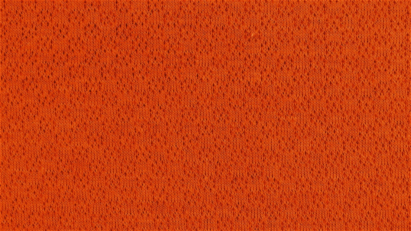 Jacquard Cotton Jersey - European Import - Oeko - Tex® - Brick - Simplifi Fabric