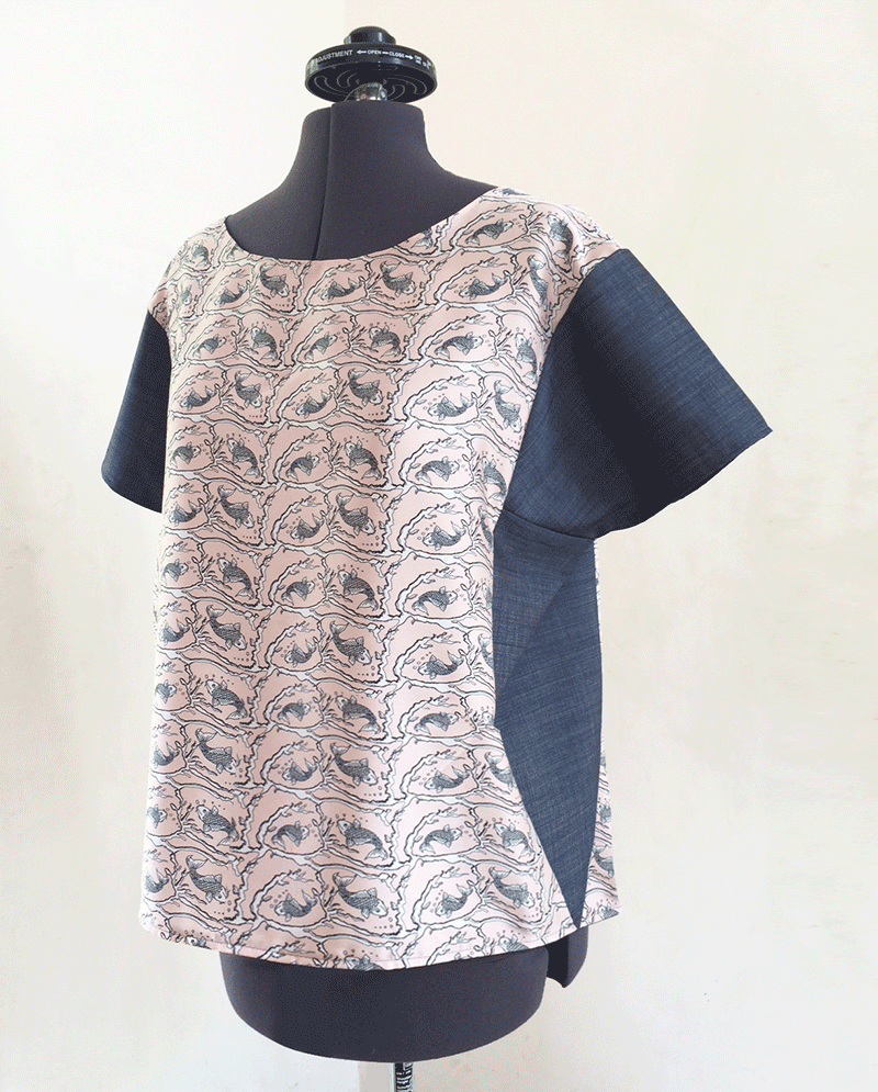 Panel Dress & Tee - Paper Sewing Pattern - Sew Different