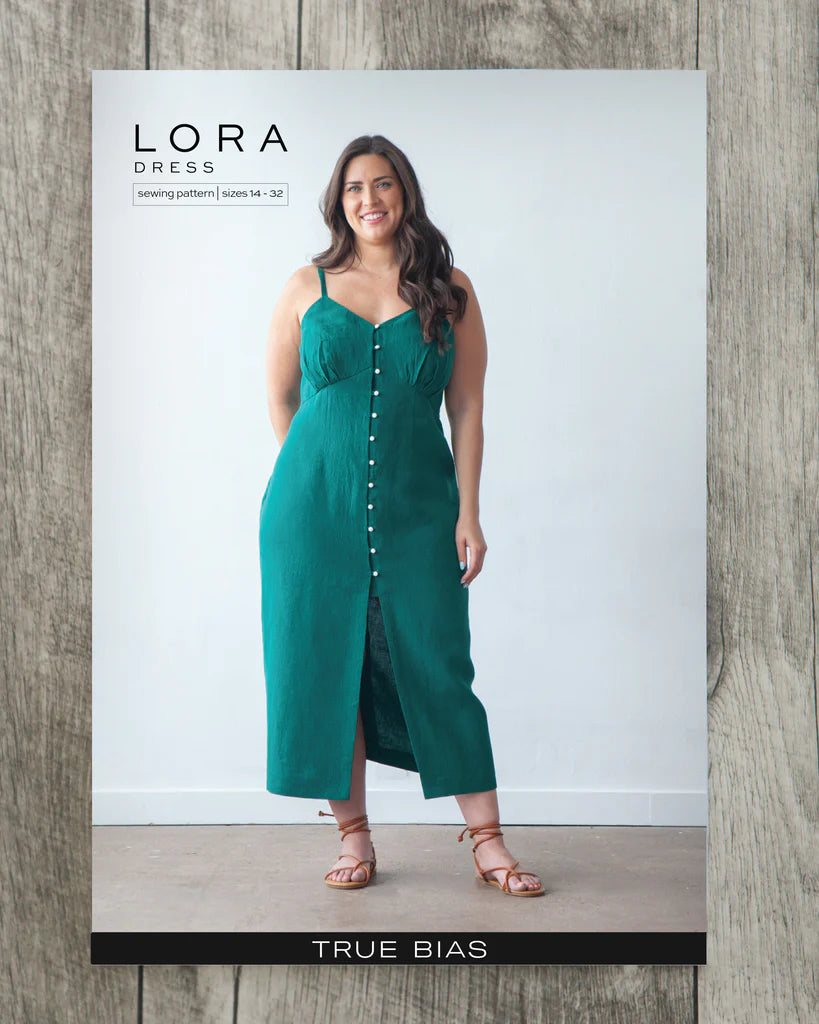 Lora Dress Sewing Pattern - True Bias