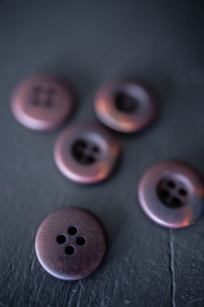 Townley Brown - Corozo Button - Merchant & Mills - 15mm, 18mm & 20mm