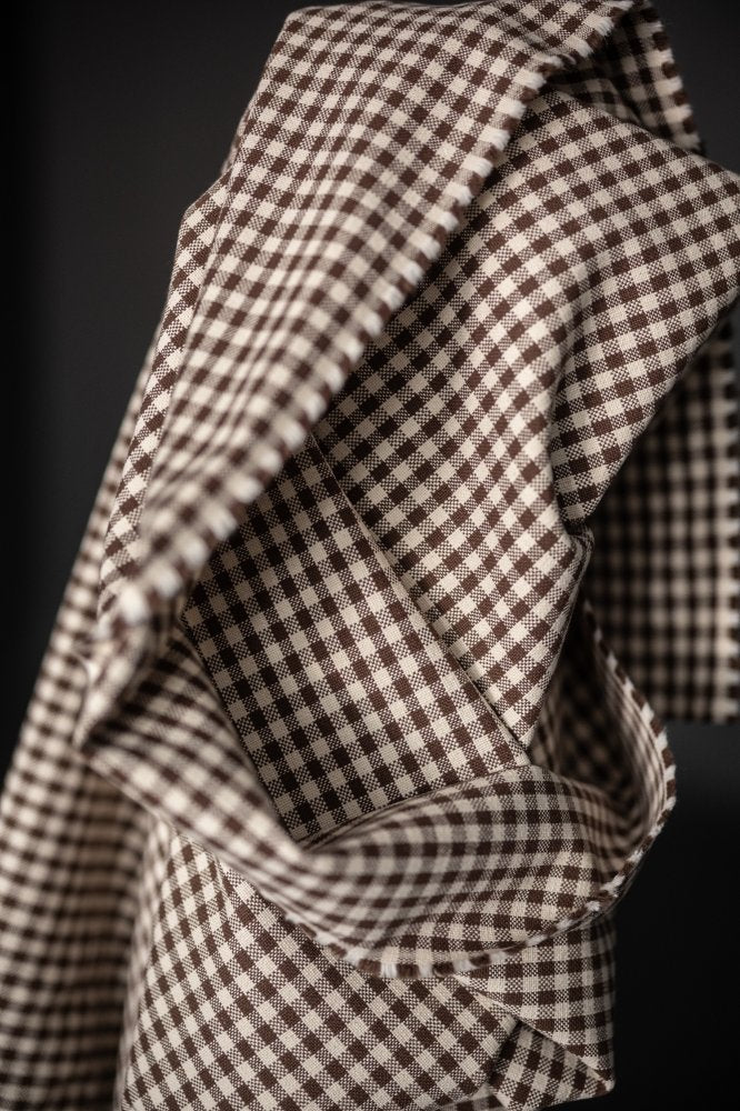 Wesley Gingham Heavy Recycled Cotton - European Import - Merchant & Mills - Simplifi Fabric