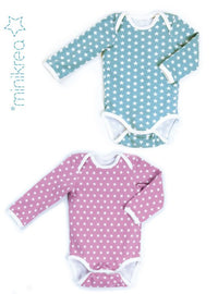 Baby Bodysuit - Minikrea - Pattern - 0-3 Years