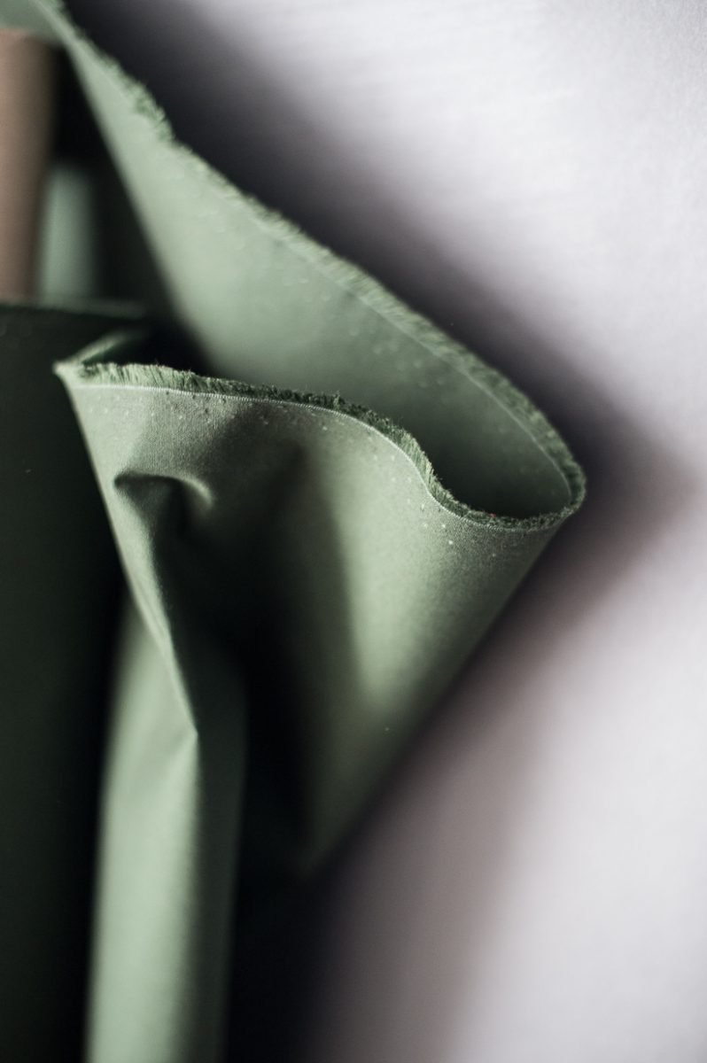 British Organic Cotton Dry Oilskin 7.2oz - Fern - Merchant & Mills - Simplifi Fabric