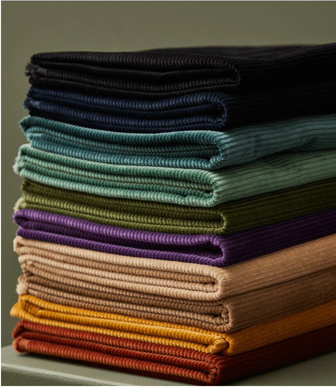 Organic Cotton Kora Corduroy - OEKO - TEX® / GOTS - Mind The Maker - Black - Simplifi Fabric