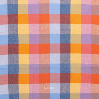 1" Happy Checkers - Cornucopia - Fine & Dandy - Fableism Supply Co. - Simplifi Fabric