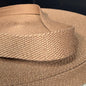 1" Organic Cotton RPET Webbing - Natural Toffee - Simplifi Fabric