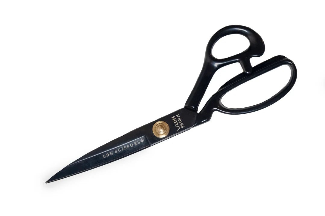 10" True Left - handed Midnight Edition Fabric Shears - LDH Scissors - Simplifi Fabric