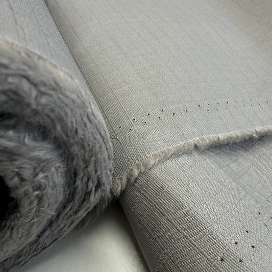 100% Cotton Ripstop (approx. 7.67oz/260 GSM) - Pearl Grey - Simplifi Fabric