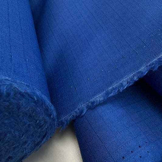 100% Cotton Ripstop (approx. 7.67oz/260 GSM) - Royal Blue - Simplifi Fabric
