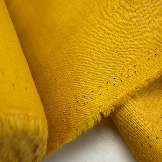 100% Cotton Ripstop (approx. 7.67oz/260 GSM) - Sunny Yellow - Simplifi Fabric