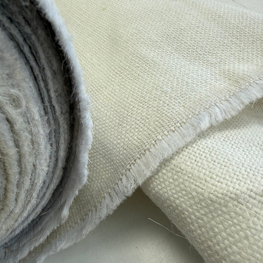 100% Jute - 395 GSM - Natural White - Simplifi Fabric