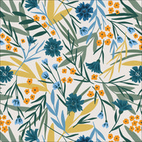 Flower Meadow - Baltic Woodland - Maria Galybina - Cloud 9 Fabrics - Poplin