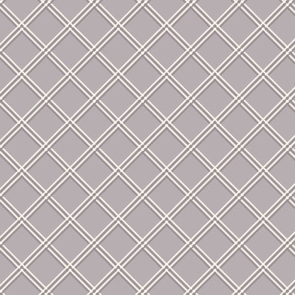 Landed Window - Lilac - Lisee Ree Designs - Midwinter Memories - Cloud 9 Fabrics - Organic Cotton Poplin