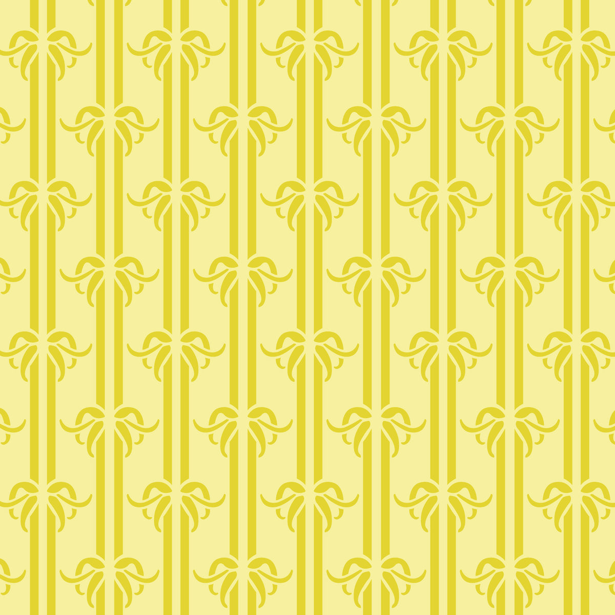 Ties That Bind - Sprout - Paint-By-Number Garden Party - Elle Crée - Cloud 9 Fabrics - Poplin