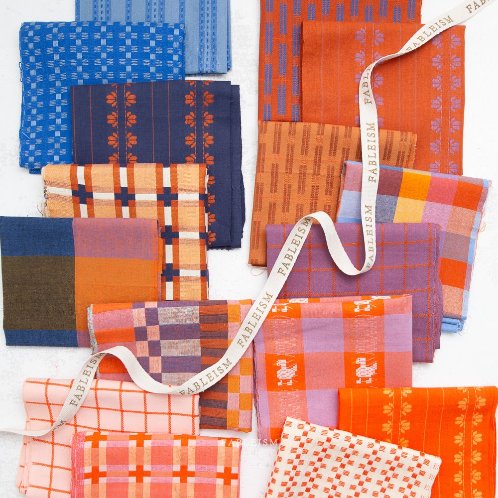 3" Happy Checkers - Suit - Fine & Dandy - Fableism Supply Co. - Simplifi Fabric