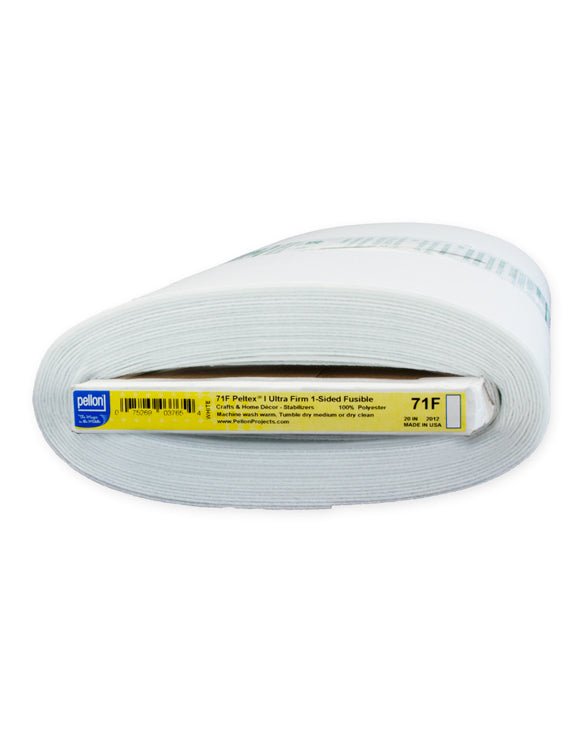 71F Peltex® I One - Sided Fusible Ultra Firm Stabilizer - White - Simplifi Fabric