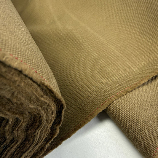 9 oz. Washed Cotton Canvas - Camel Brown - Simplifi Fabric
