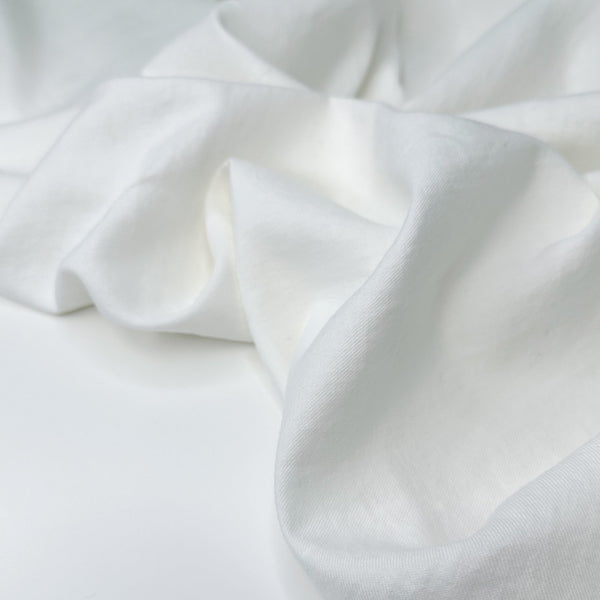 Linen Organic Cotton Twill - Ivory