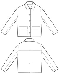 The Boxy Jacket - PDF Pattern - The Makers Atelier